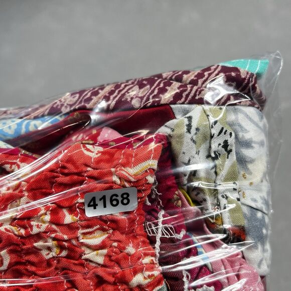 India Boutique Sundress Womens One Size Multicolored Hippie Halter Patchwork - Picture 10 of 10